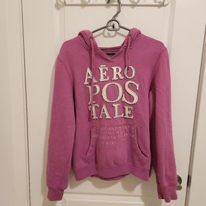 Aeropostale purple hoodir